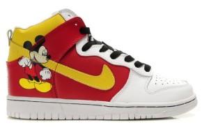Nike-Dunk-Mickey-Mouse-Sneakers-Red-Yellow-White