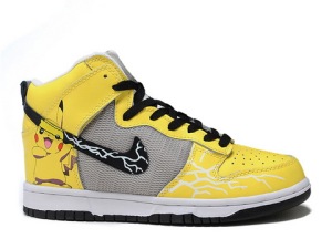 Nike-Dunks-Pikachu-Pokemon-Sneakers-Yellow