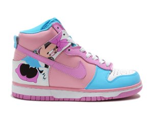 Nike-SB-Minnie-Mouse-High-Tops-Dunks-Pink-Sale-For-Girls