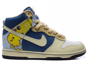 Nike-SB-Pikachu-High-Tops-Dunk-Shoes
