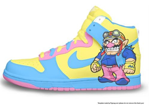 Wario-Nike-Dunk-Super-Mario-Shoes